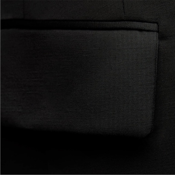 ZARA WOMAN COLLECTION BOLD SHOULDER SHAWL COLLAR BLAZER. - Picture 12 of 13